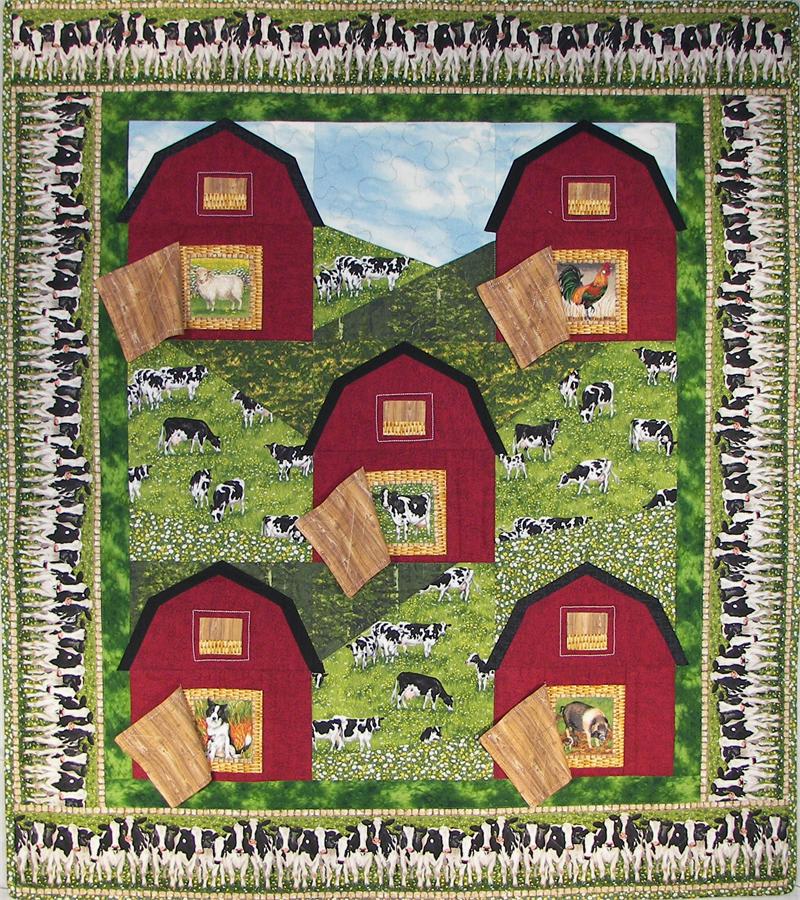 Hillside Barns & Pastures Quilt Pattern ME-108