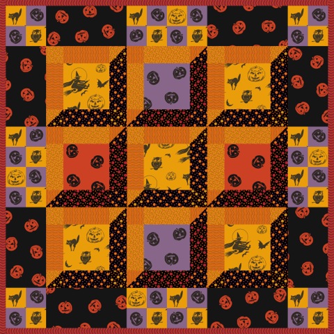 All Hallow's Eve Quilt Pattern YF-115