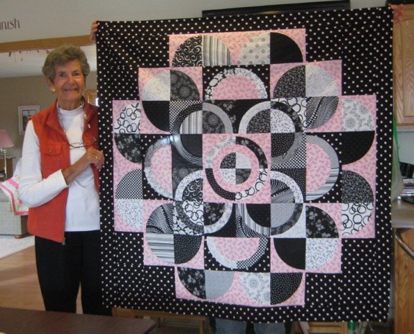 Mary and her Circle Of Hope Quilt Top